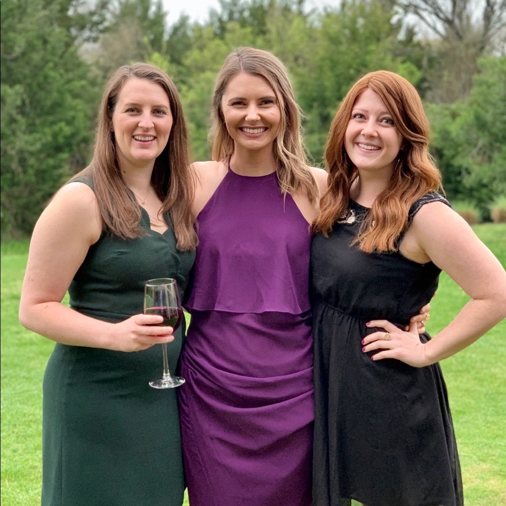 Purple Bridesmaids Dress